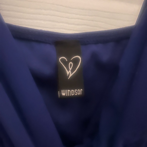 Dark blue bodycon dress - Picture 2 of 2